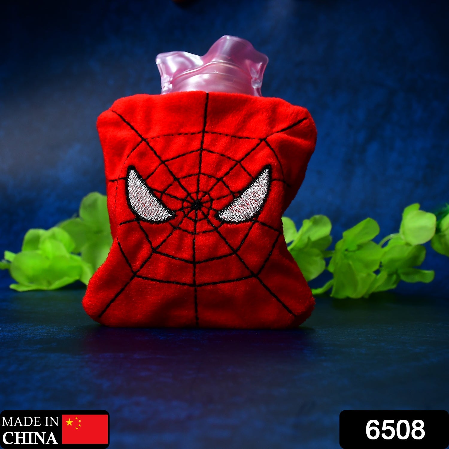 6508 Spiderman small Hot Water Bag with Cover for Pain Relief, Neck, Shoulder Pain and Hand, Feet Warmer, Menstrual Cramps. DeoDap 6508 Spiderman small Hot Water Bag with Cover for Pain Relief, Neck, Shoulder Pain and Hand, Feet Warmer, Menstrual Cramps. DeoDap